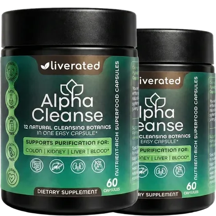 2 bottles of AlphaCleanse