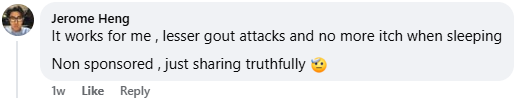 Facebook customer review of AlphaCleanse