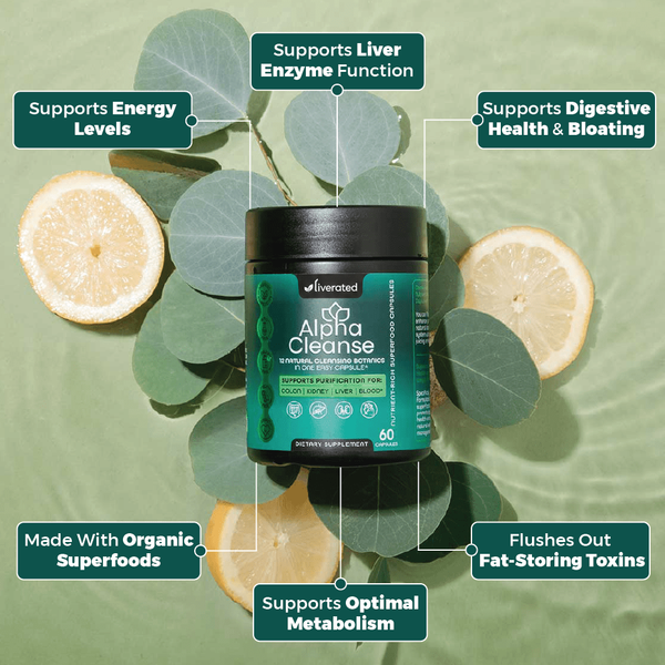 AlphaCleanse | Natural Liver Detox Supplement – Herbal Formula for Energy & Metabolism
