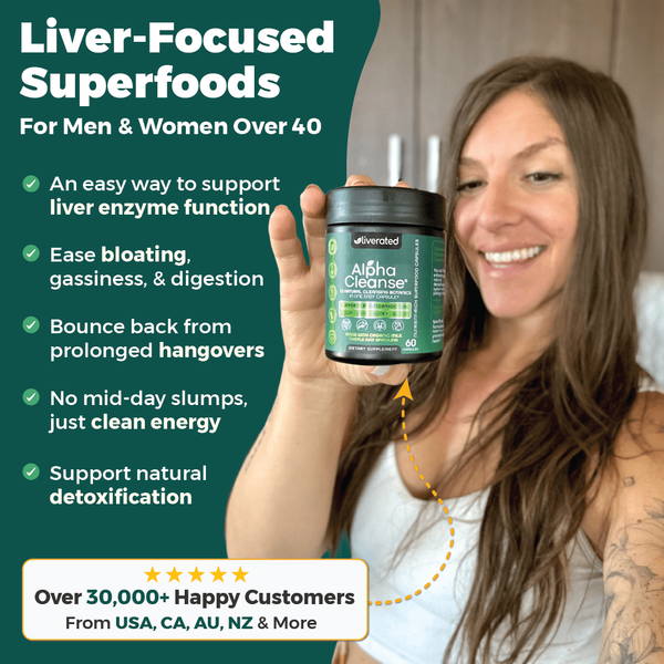 AlphaCleanse | Natural Liver Detox Supplement – Herbal Formula for Energy & Metabolism