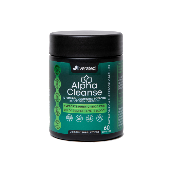 AlphaCleanse | Natural Liver Detox Supplement – Herbal Formula for Energy & Metabolism
