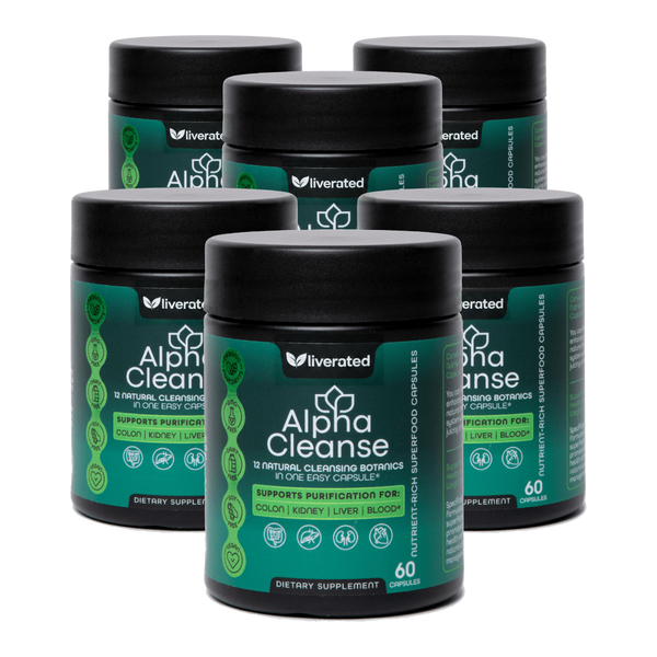 AlphaCleanse | Natural Liver Detox Supplement – Herbal Formula for Energy & Metabolism