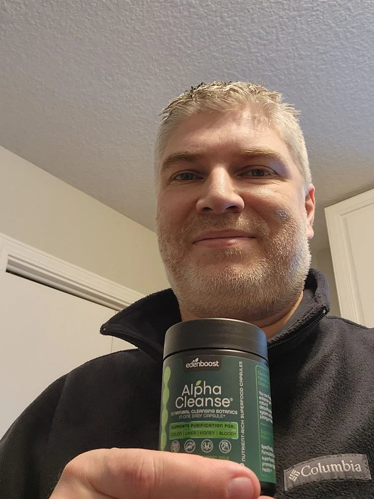 Brian M., AlphaCleanse customer photo