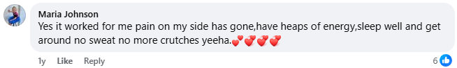 Facebook customer review of AlphaCleanse