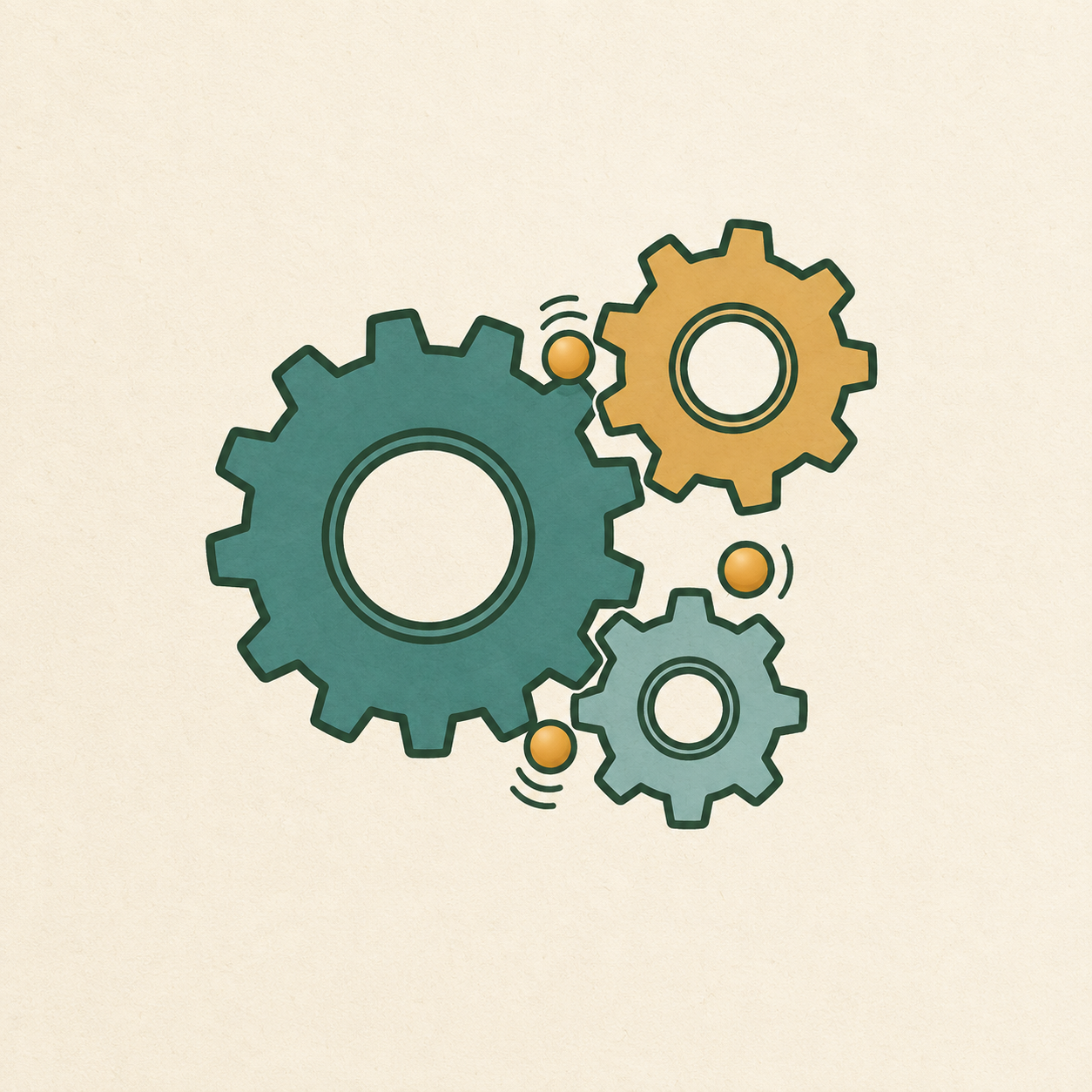 Support the machinery