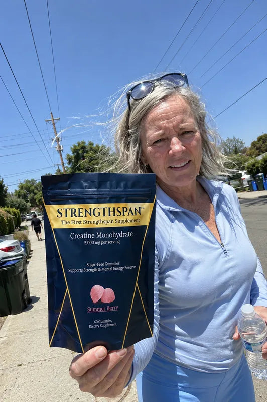 Customer-style photo with Strengthspan